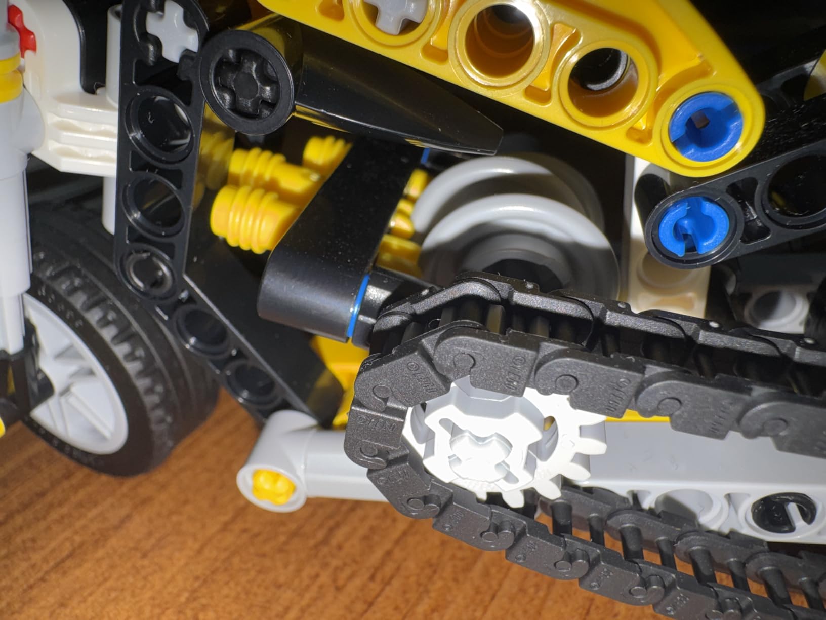LEGO Technic Yellow Motorcycle Toy 42225 - Building Toy for Boys & Girls, Ages 7+ - Model Kit with Detailed Features - Bedroom Decor for Kids - Gift for Birthdays customer photo 1