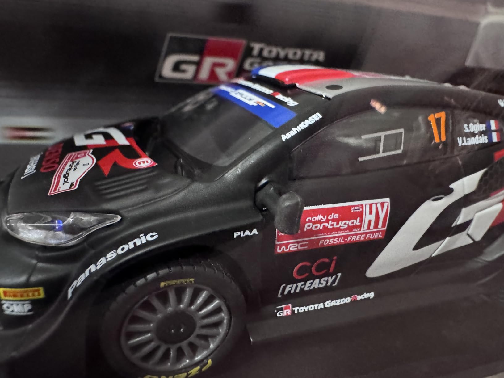 Toyota GR Yaris Rally 1 Hybrid 1/43 Rally WRC Racing Collection #17 Sebastien Ogier customer photo 1