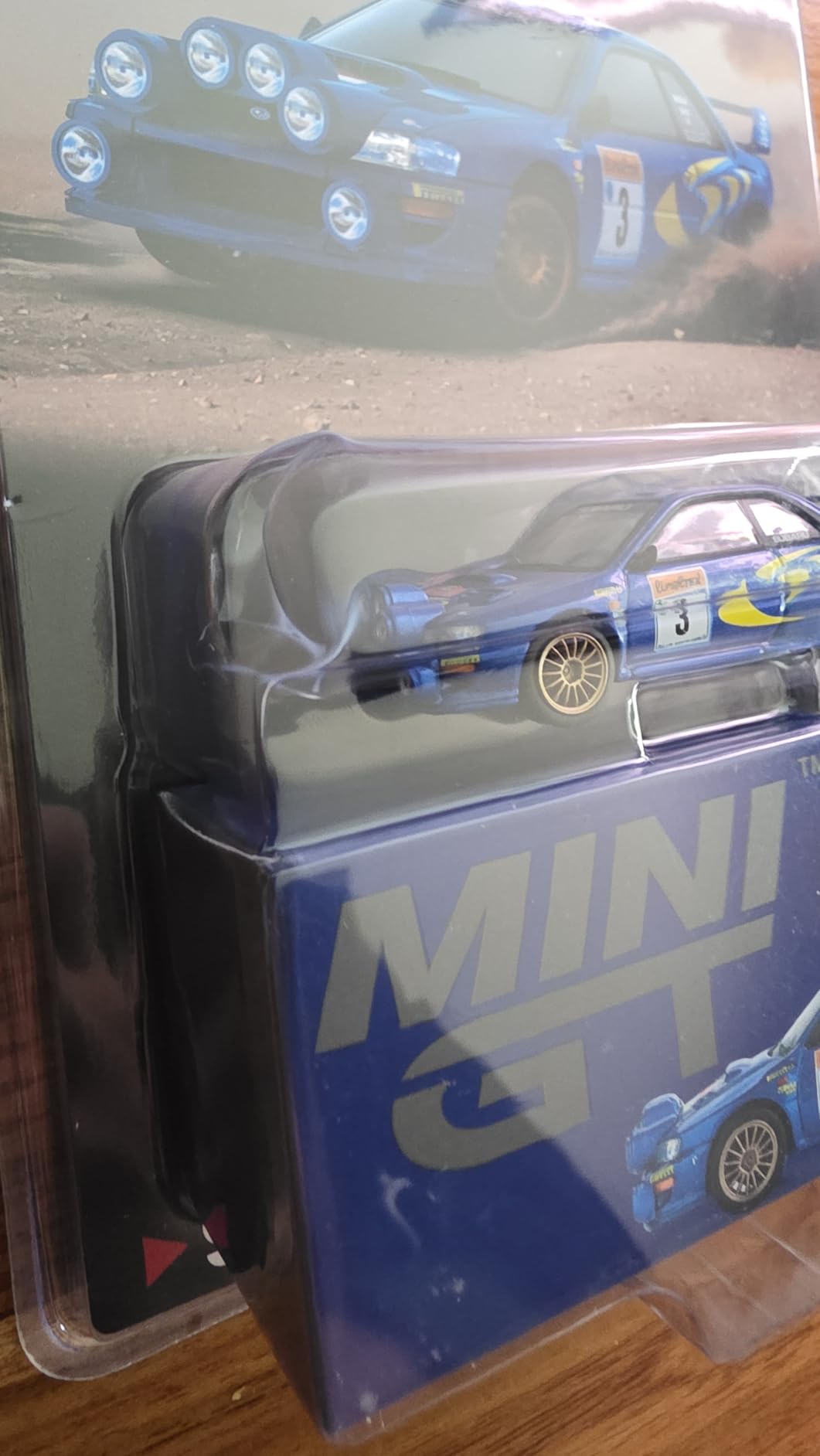 Diecast Model Car Compatible with Mini GT 1:64 Subaru Impreza WRC98 1998 Rally Monte-Carlo 3rd Place #3 Limited Edition MGT00975 customer photo 1