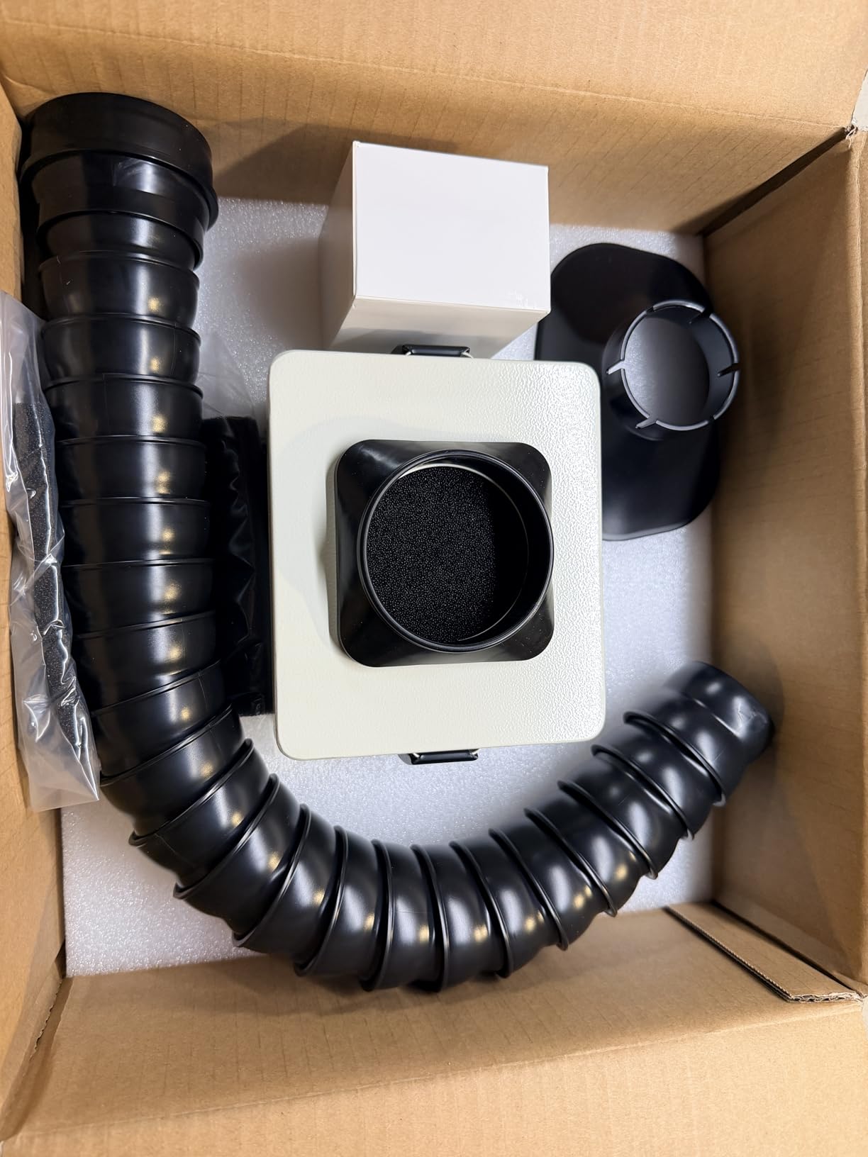 DX50 Solder Fume Extractor with HEPA+Carbon Filter & 5 Pcs Pre-Filters, 180 m³/h Strong Suction customer photo 1