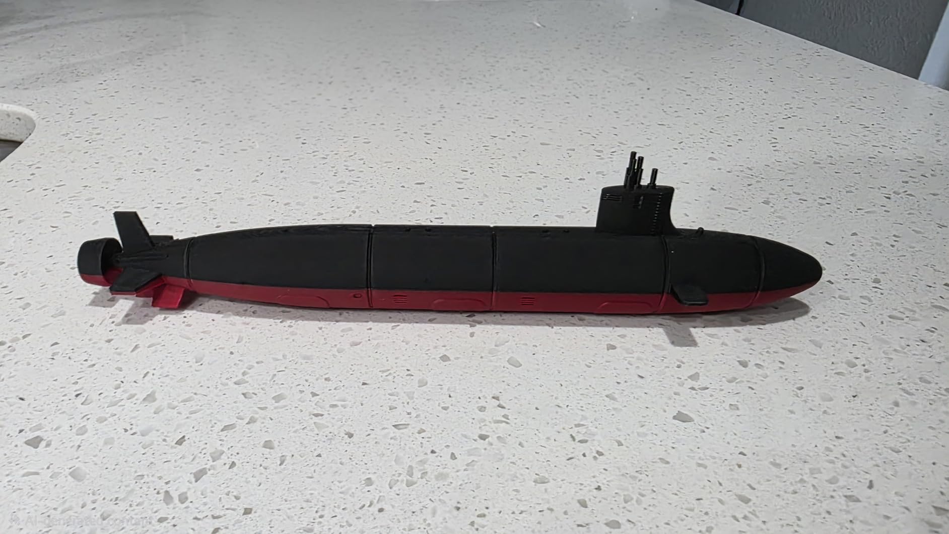 12-Inch Seawolf-Class Submarine Model - Replica of The Advanced Fast Attack Submarine customer photo 1