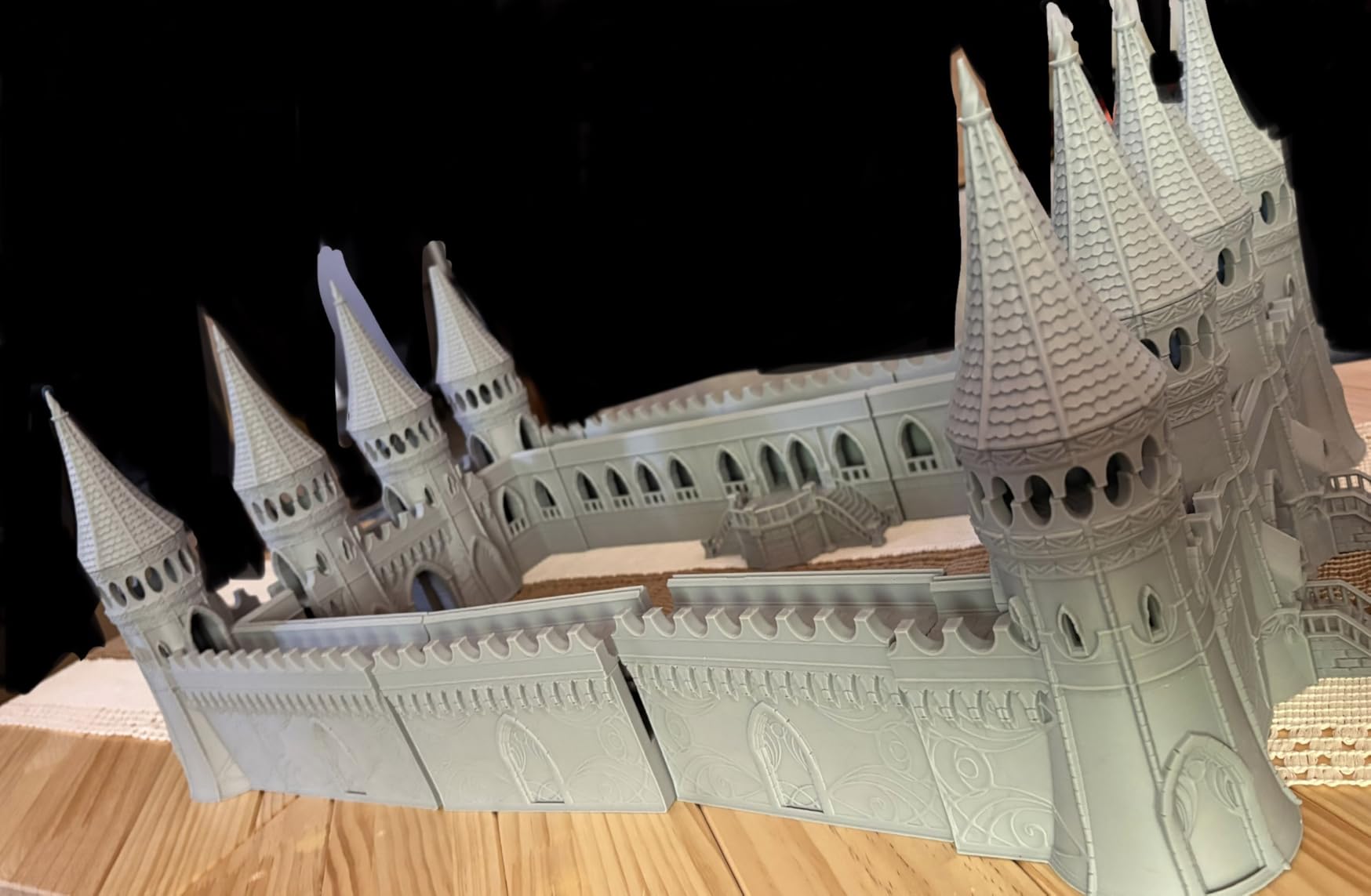 Gothic Watchtower DND Terrain - 25mm Scale Unpainted TTRPG Buildings, Stone Spire Scenery for Dungeons and Dragons, Warhammer, Trench Crusade & Wargame - City Building 6 (AF1104 L) customer photo 1
