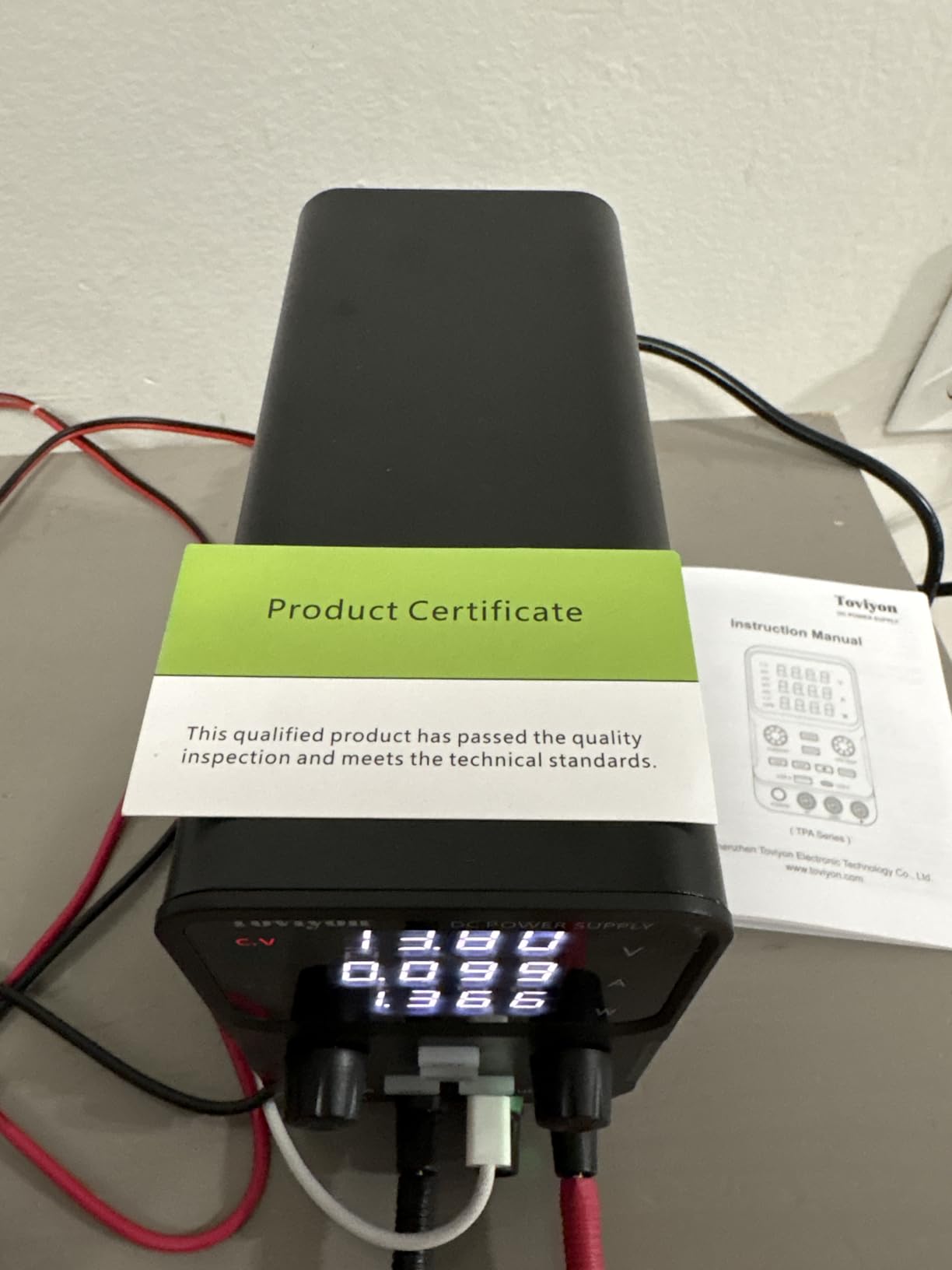 30V 10A DC Power Supply Variable, Adjustment Bench Power Supply with Encoder Knob, 4 Memory Presets, OCP/OVP Protection, USB-A and Type-C Fast Charge and Key Lock for Repair Lab DIY customer photo 2