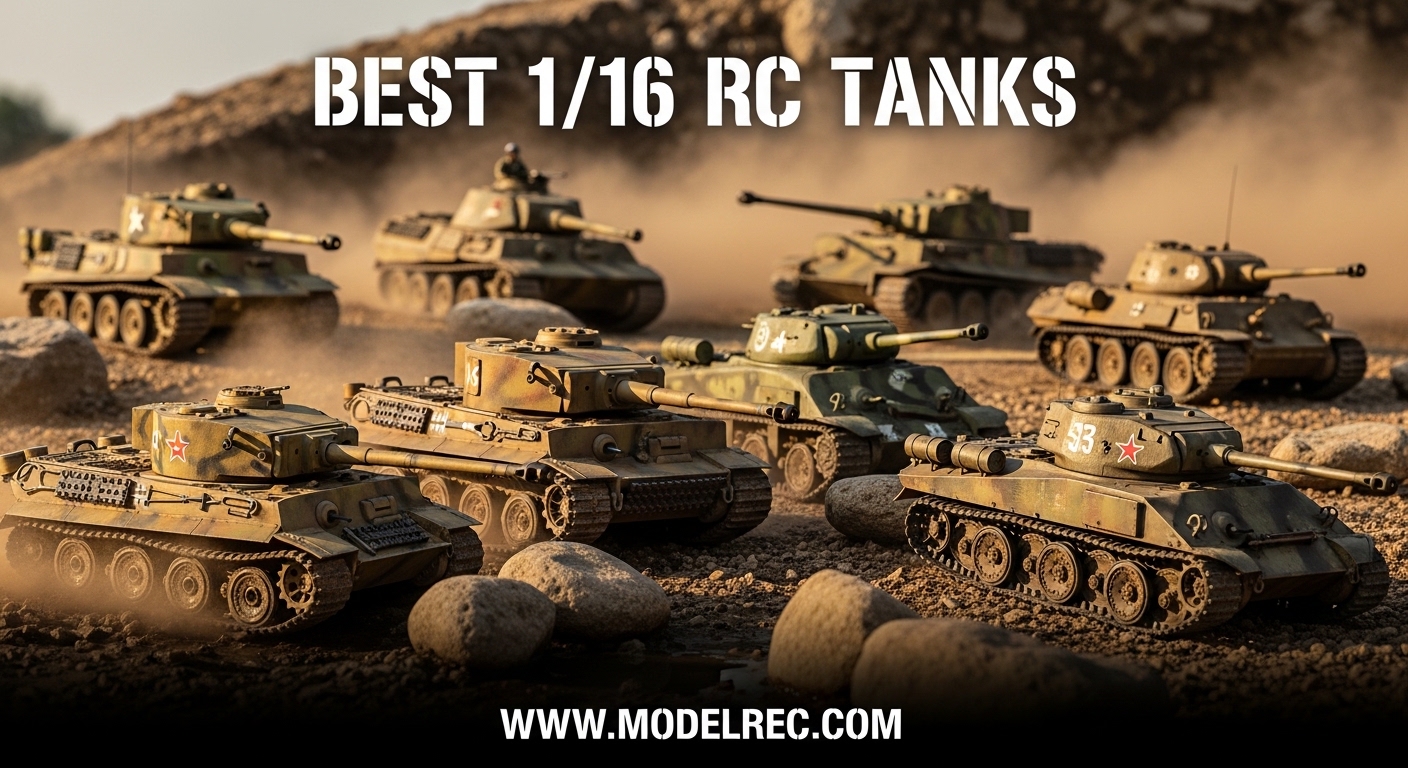 Best 116 RC Tanks
