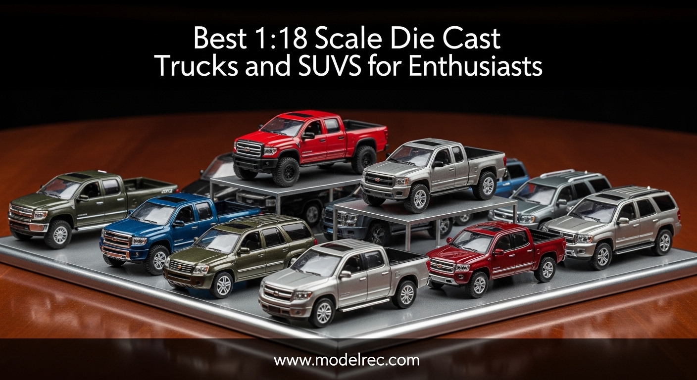 Best 118 Scale Die Cast Trucks and SUVs for Enthusiasts