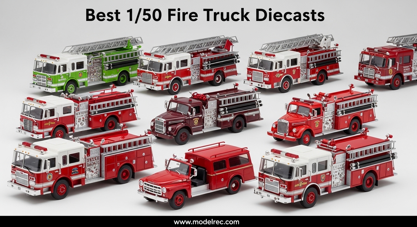 Best 1/50 Fire Truck Diecasts