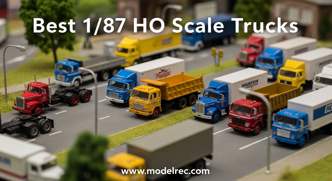 Best 187 HO Scale Trucks