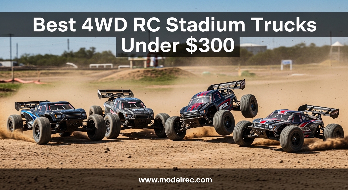 Best 4WD RC Stadium Trucks Under $300
