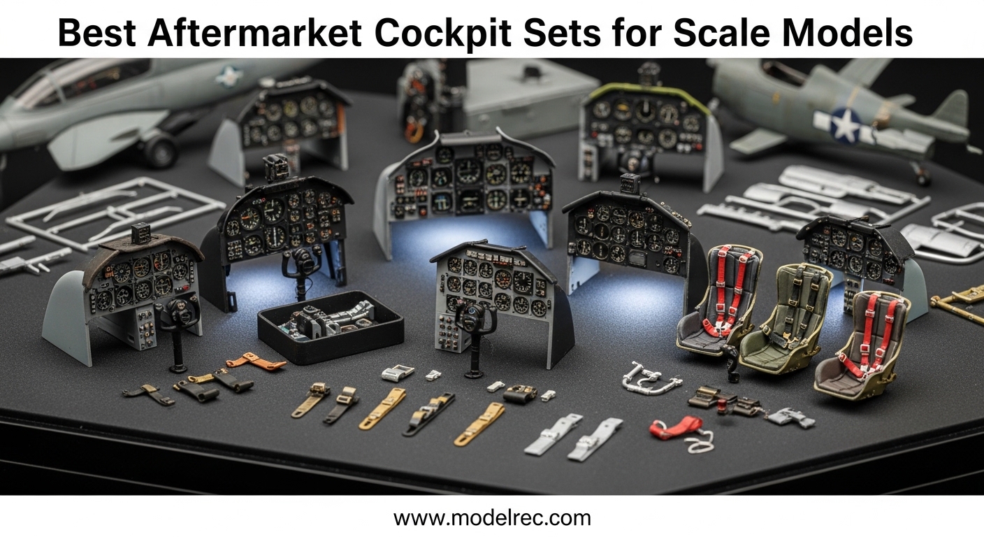 Best Aftermarket Cockpit Sets for Scale Models