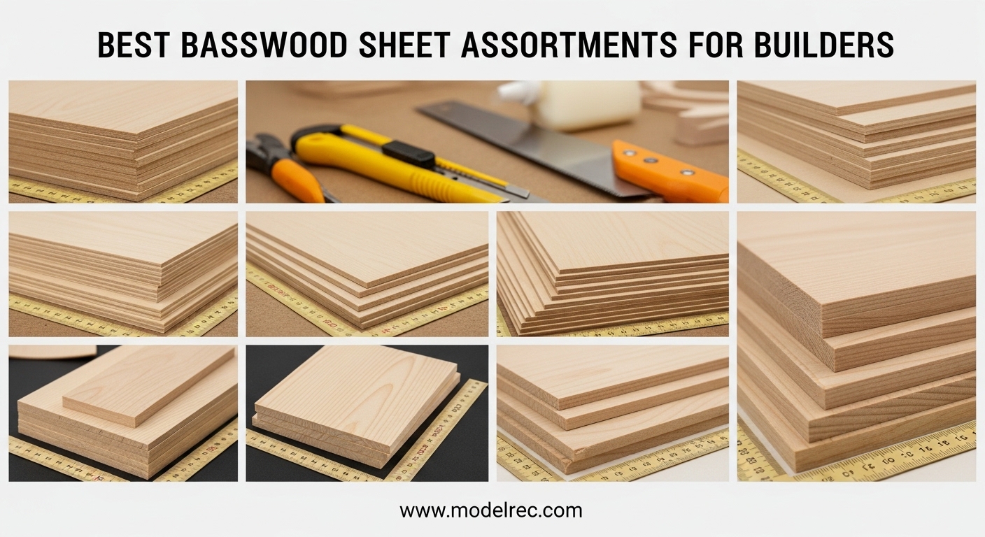 Best Basswood Sheet Assortments for Builders