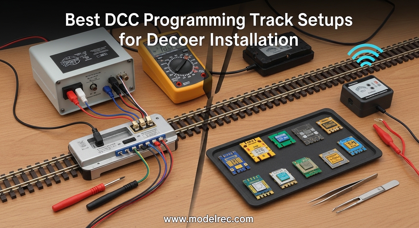 Best DCC Programming Track Setups for Decoder Installation