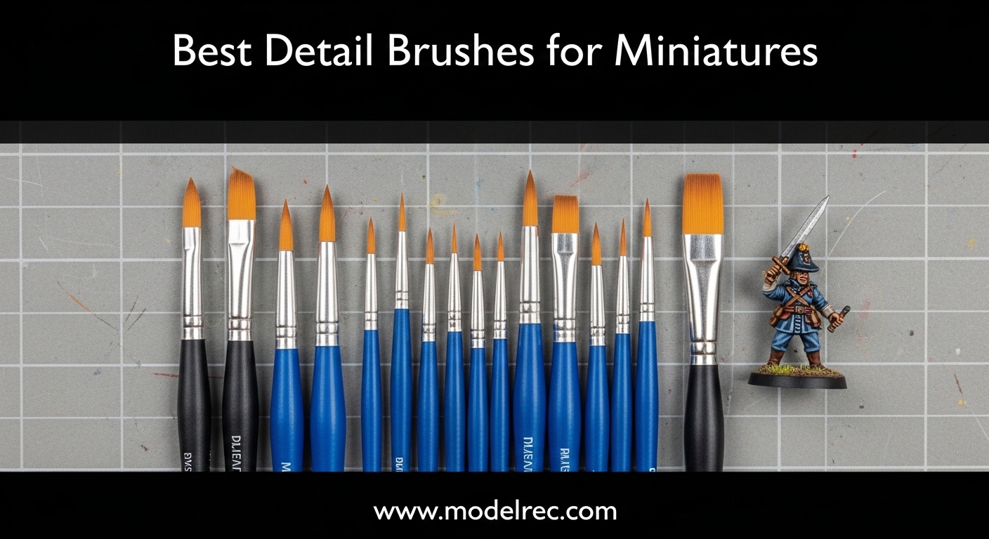 Best Detail Brushes for Miniatures