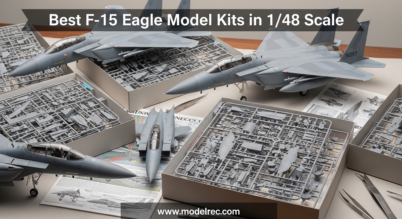 Best F-15 Eagle Model Kits in 148 Scale