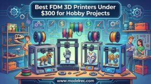 Best FDM 3D Printers Under $300 for Hobby Projects
