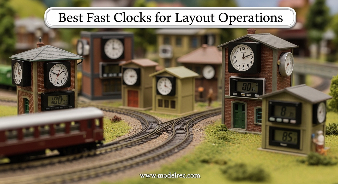 Best Fast Clocks for Layout Operations