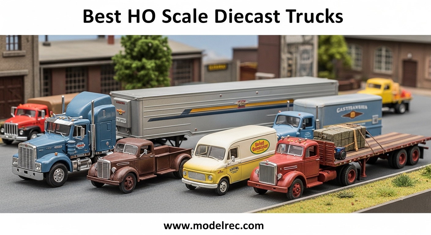 Best HO Scale Diecast Trucks