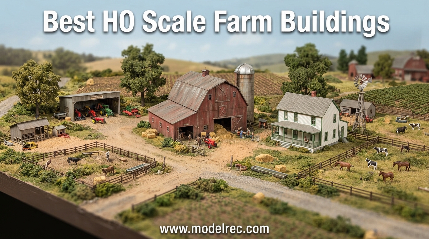 Best HO Scale Farm Buildings