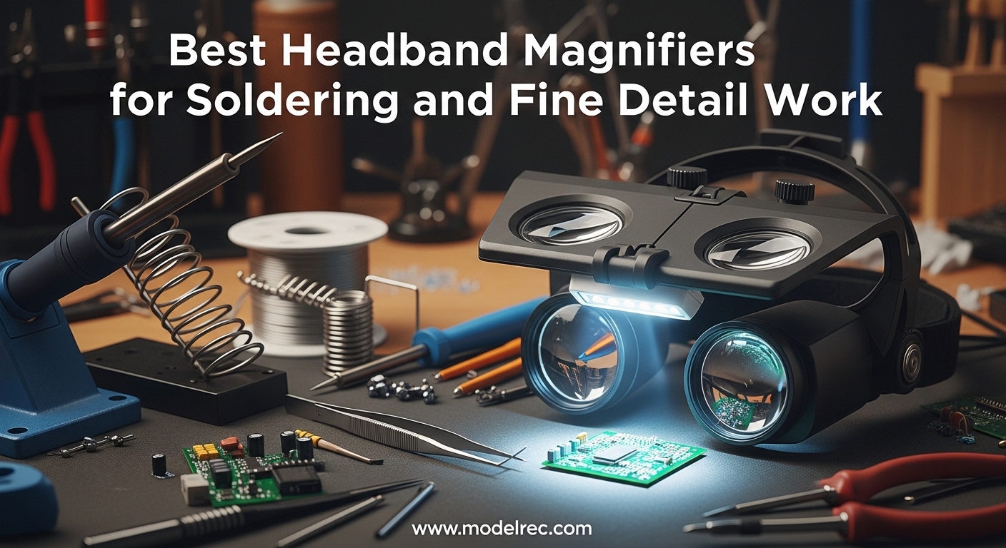 Best Headband Magnifiers for Soldering and Fine Detail Work