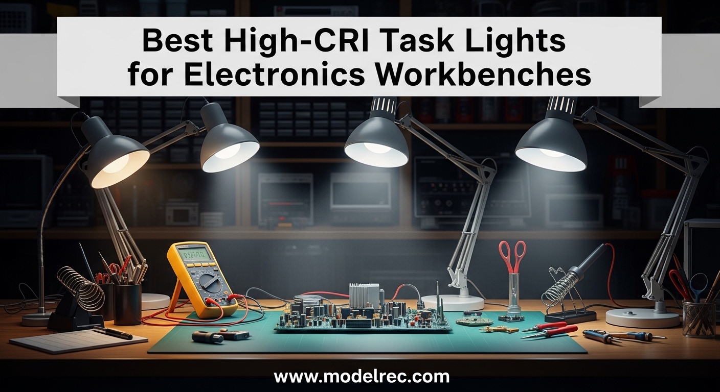 Best High-CRI Task Lights for Electronics Workbenches