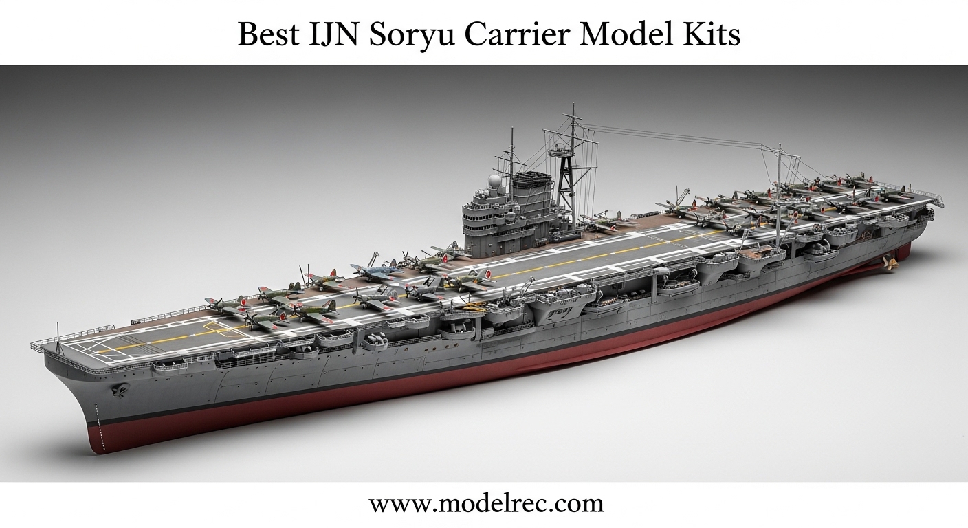 Best IJN Soryu Carrier Model Kits