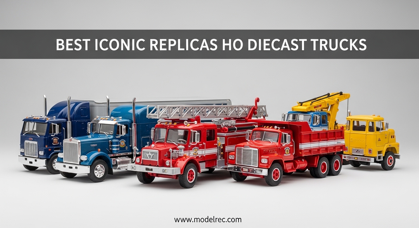 Best Iconic Replicas HO Diecast Trucks