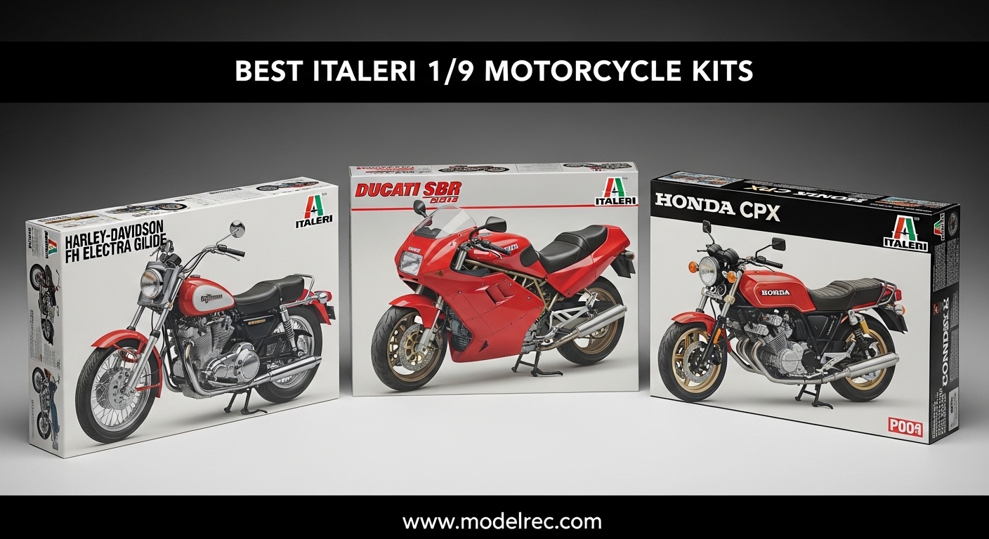 Best Italeri 19 Motorcycle Kits