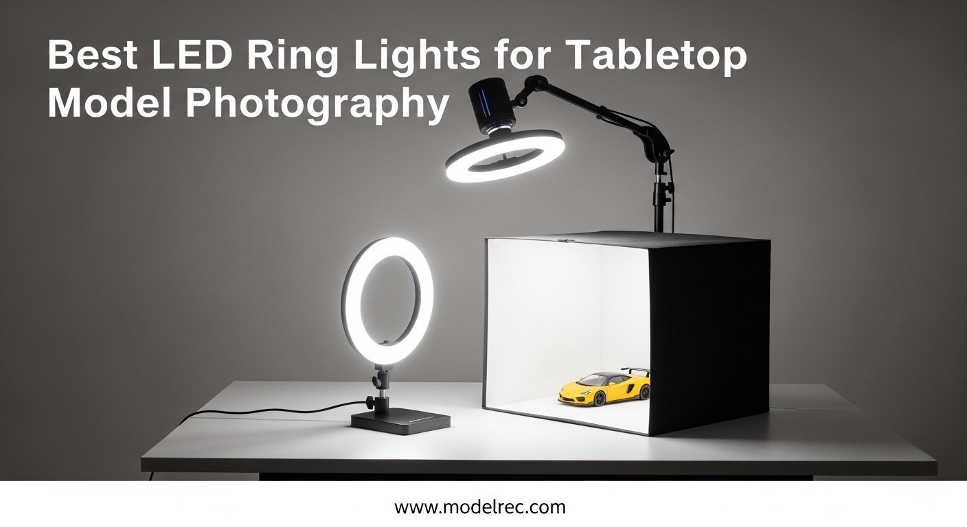 Best LED Ring Lights for Tabletop Model Photography