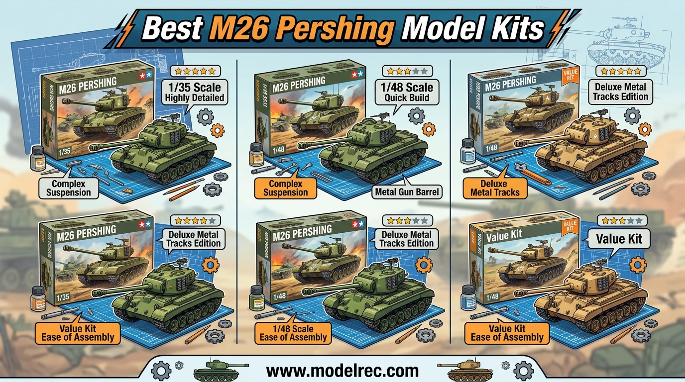 Best M26 Pershing Model Kits