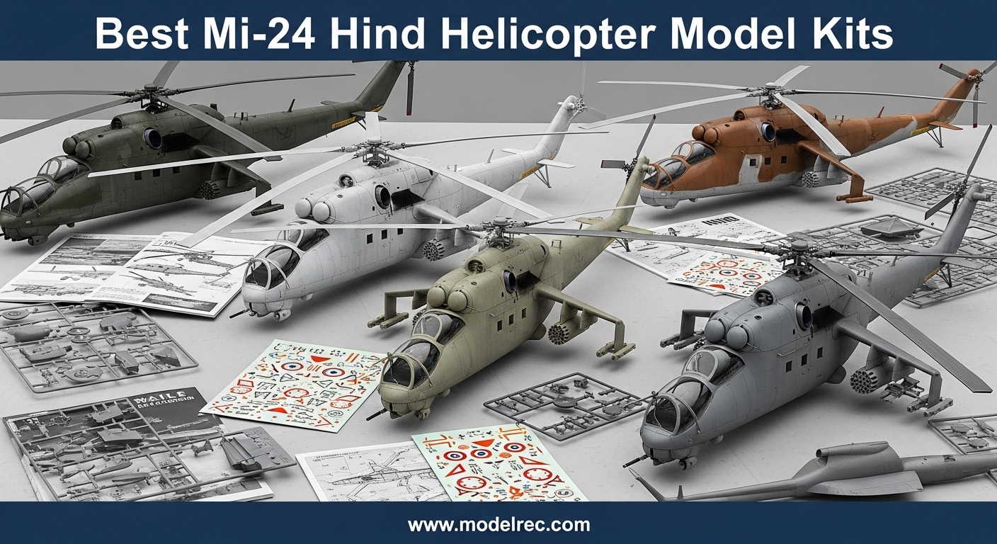 Best Mi-24 Hind Helicopter Model Kits