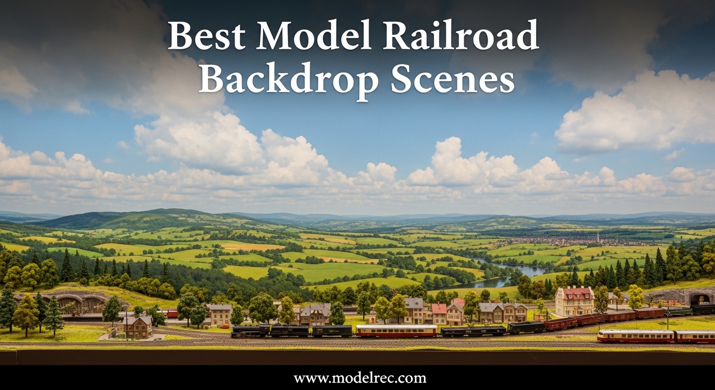 Best Model Railroad Backdrop Scenes