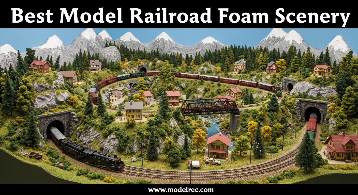 Best Model Railroad Foam Scenery