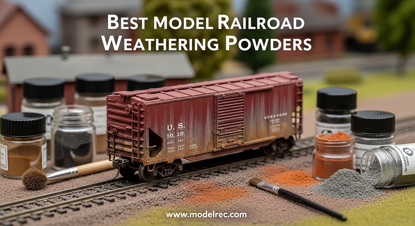 Best Model Railroad Weathering Powders