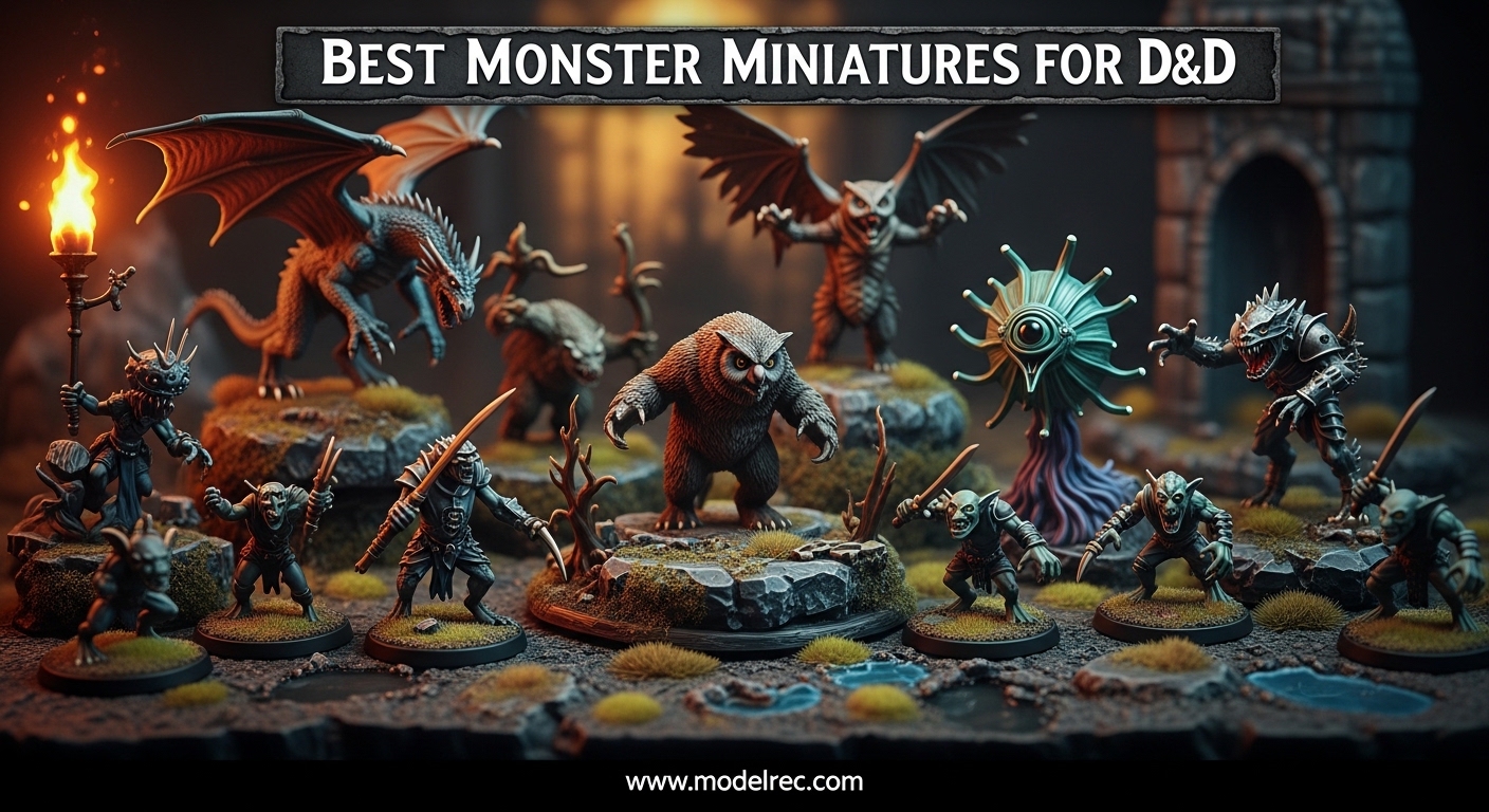 Best Monster Miniatures for D&D