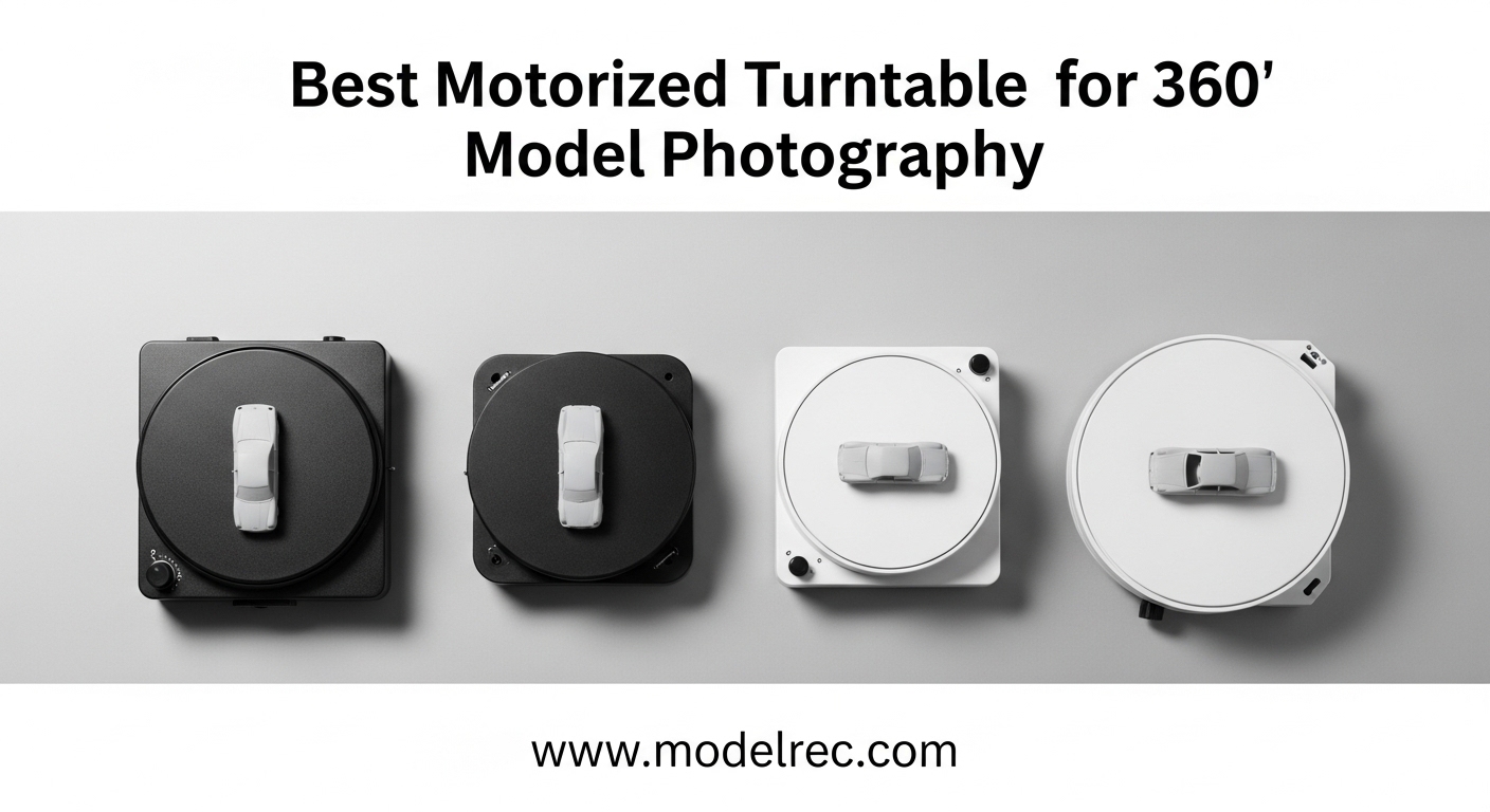 Best Motorized Turntables for 360 Model Photography