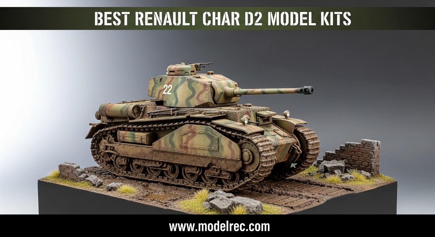 Best Renault Char D2 Model Kits