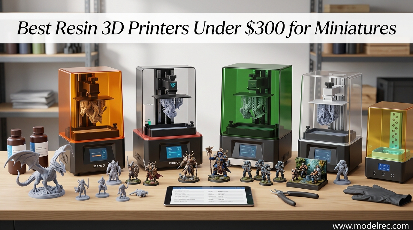 Best Resin 3D Printers Under $300 for Miniatures