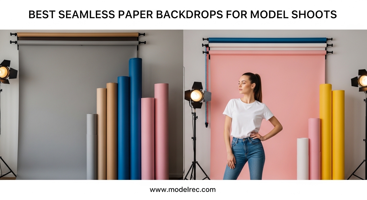 Best Seamless Paper Backdrops for Model Shoots