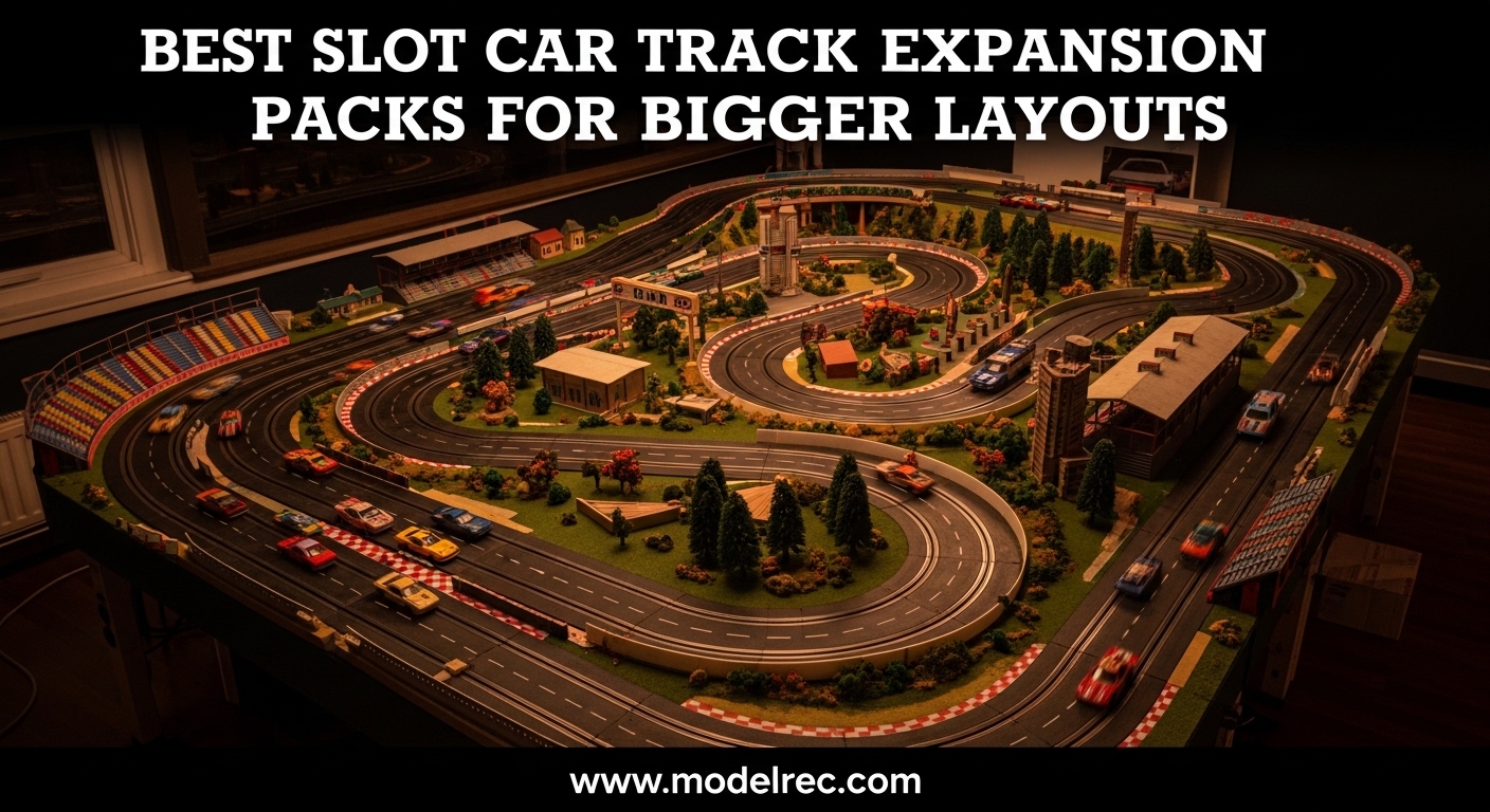 Best Slot Car Track Expansion Packs for Bigger Layouts