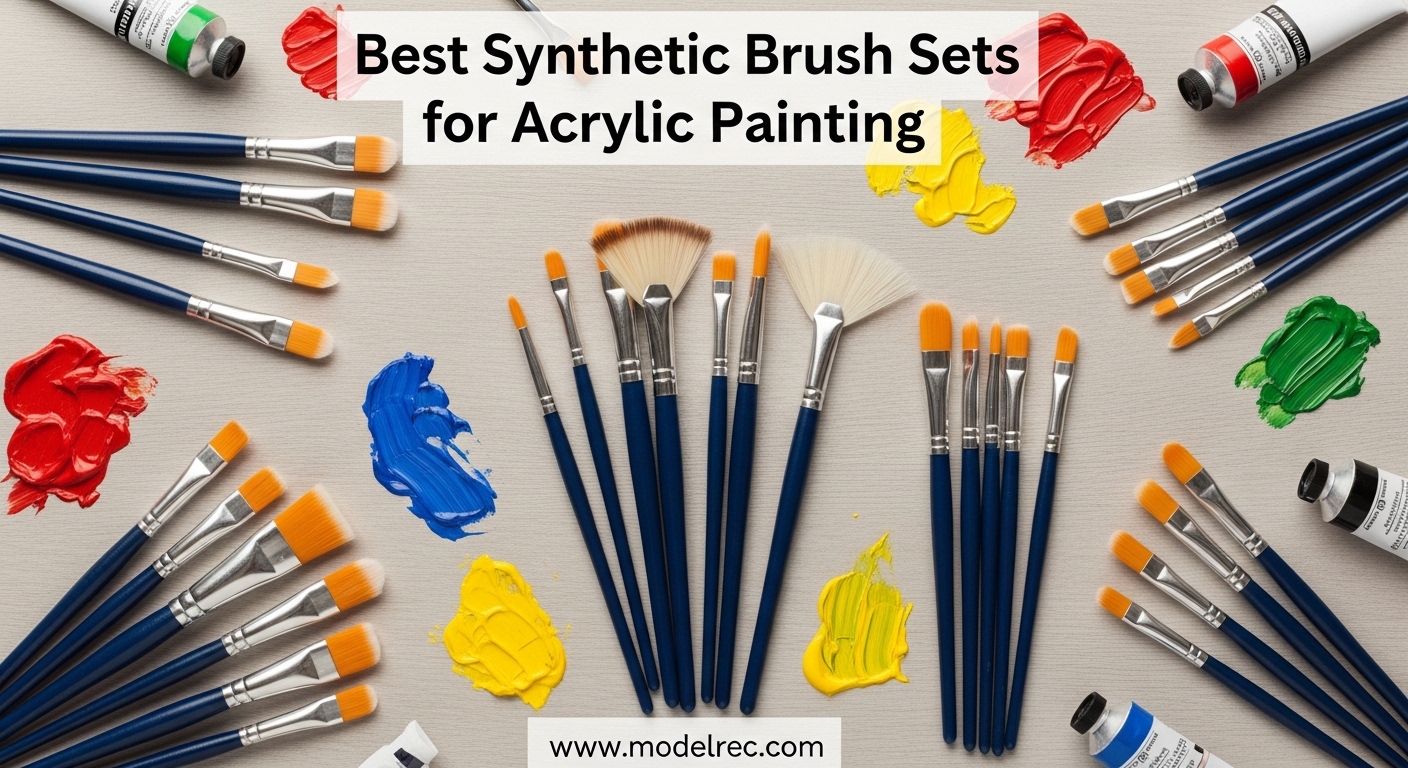 Best Synthetic Brush Sets for Acrylic Painting