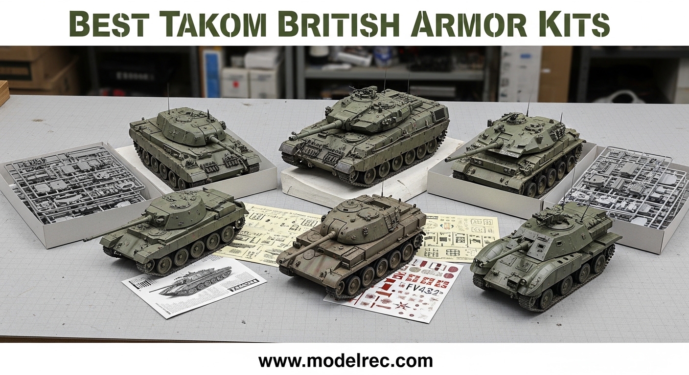 Best Takom British Armor Kits