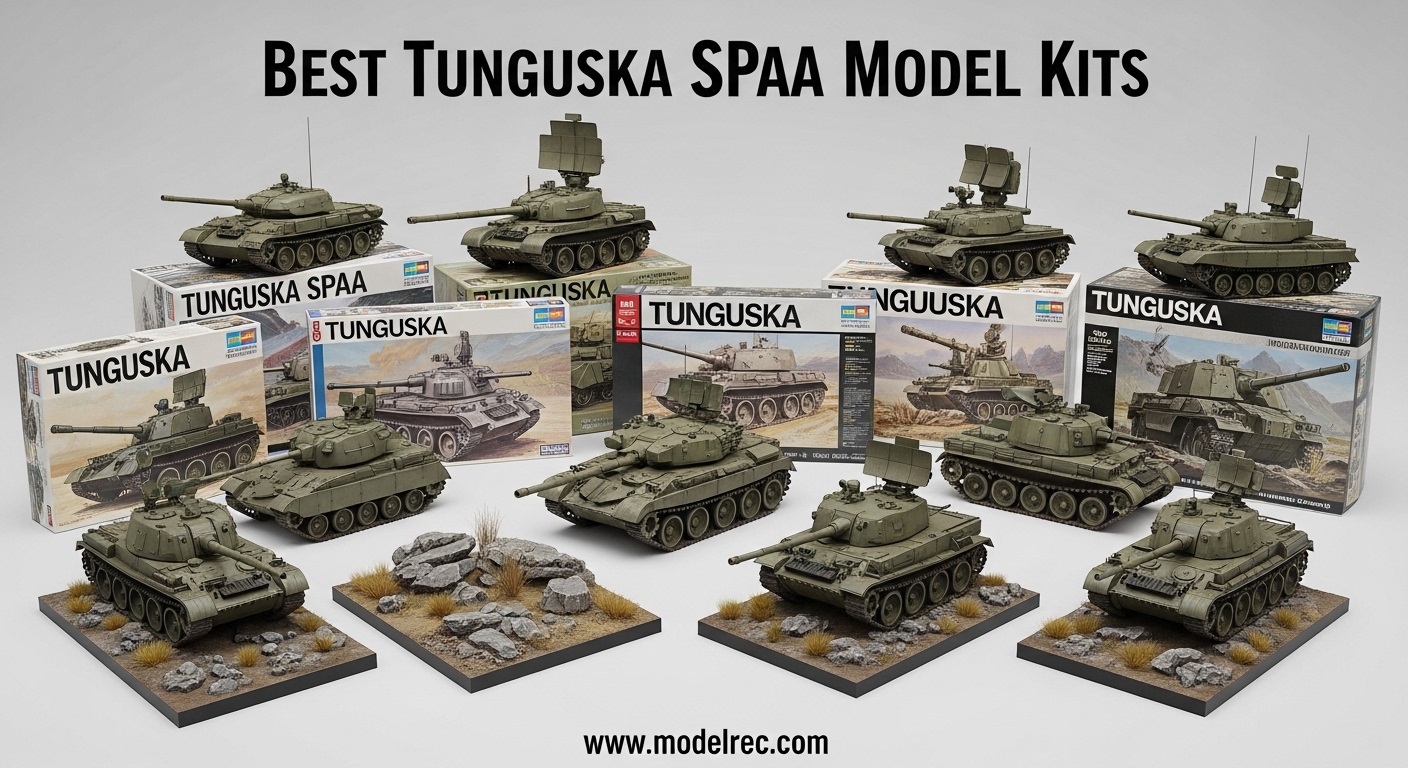 Best Tunguska SPAA Model Kits