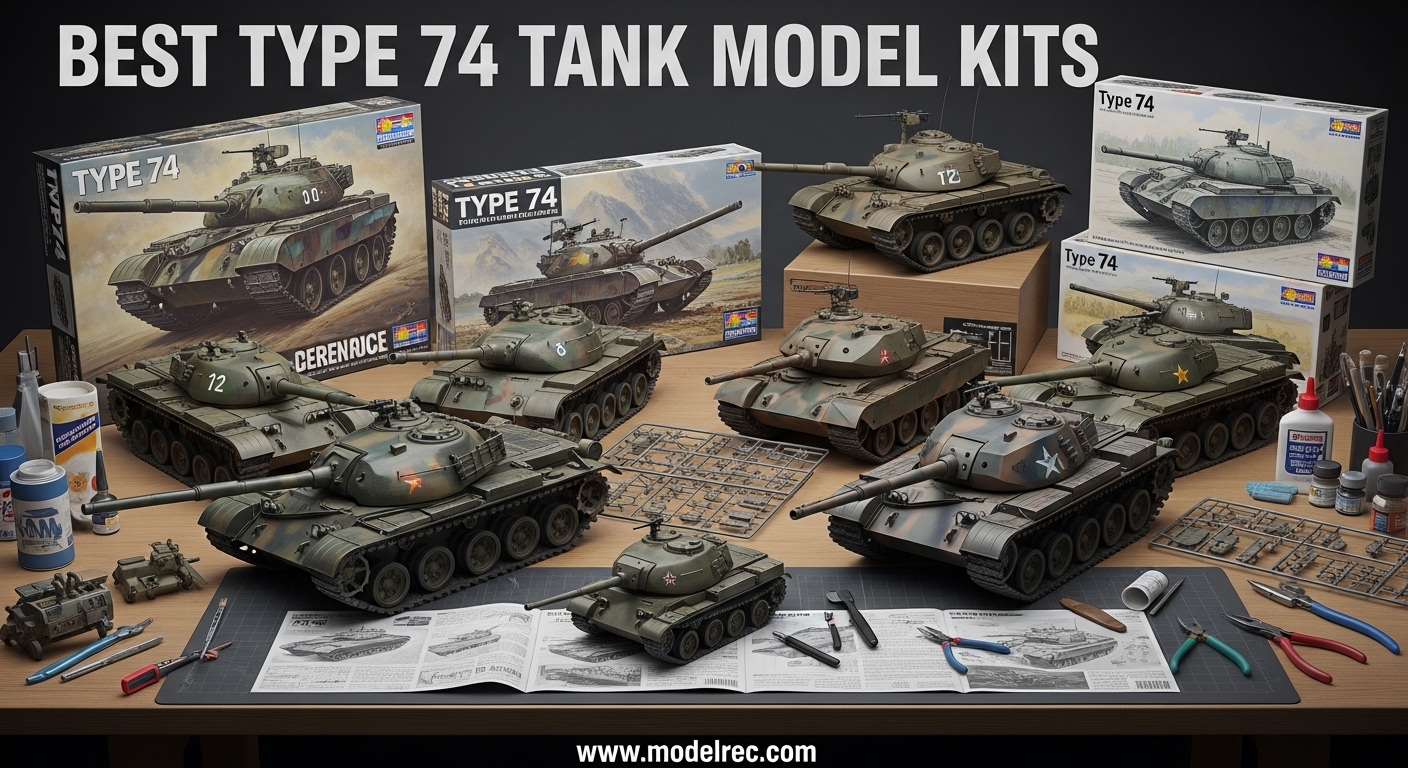 Best Type 74 Tank Model Kits