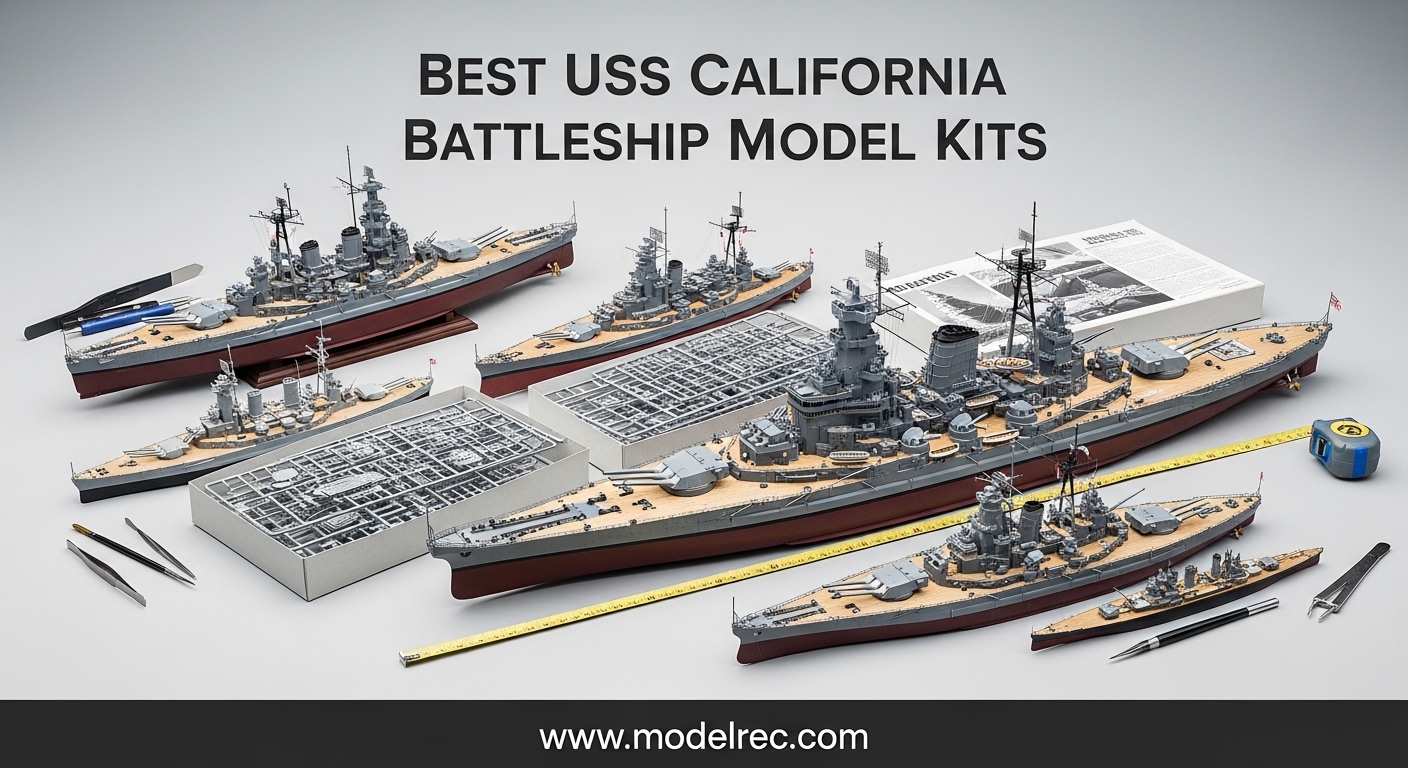 Best USS California Battleship Model Kits
