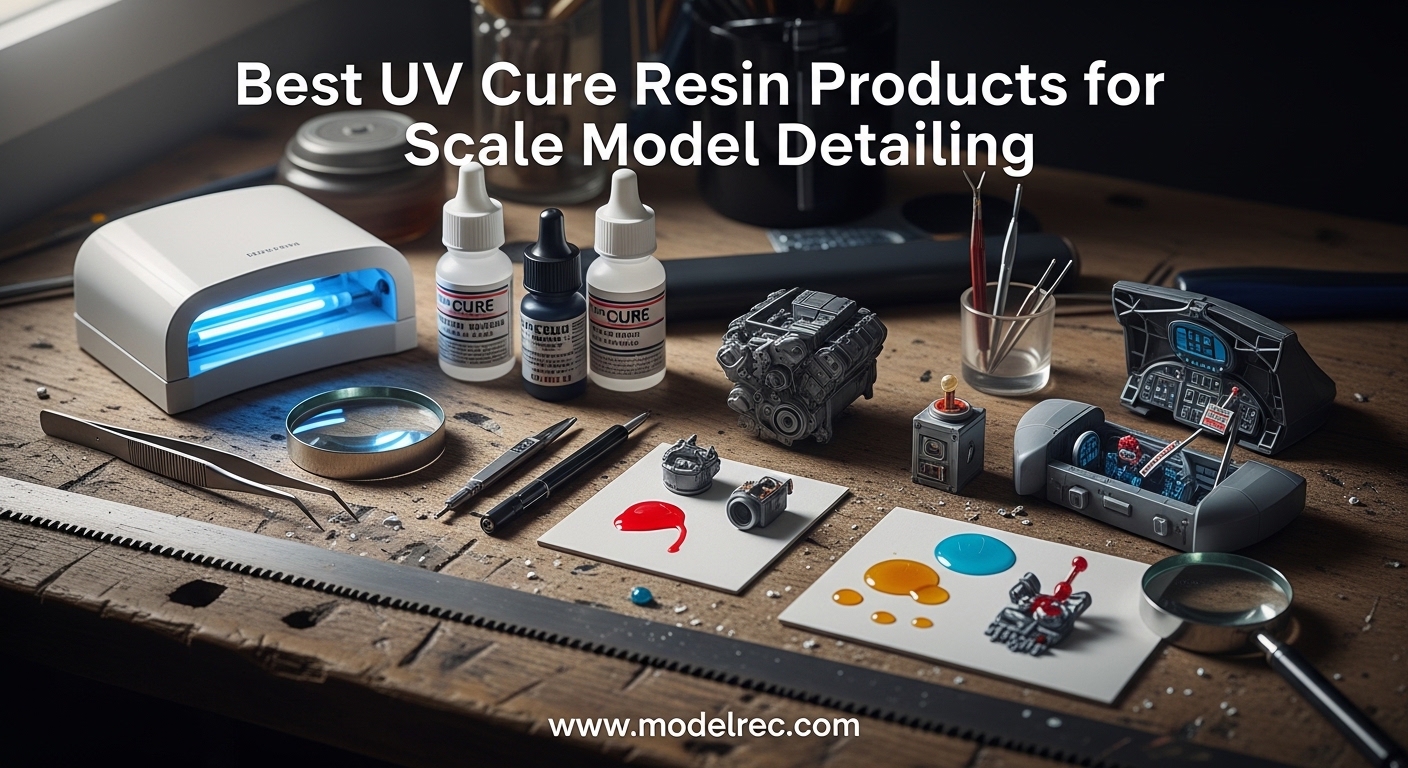 Best UV Cure Resin Products for Scale Model Detailing