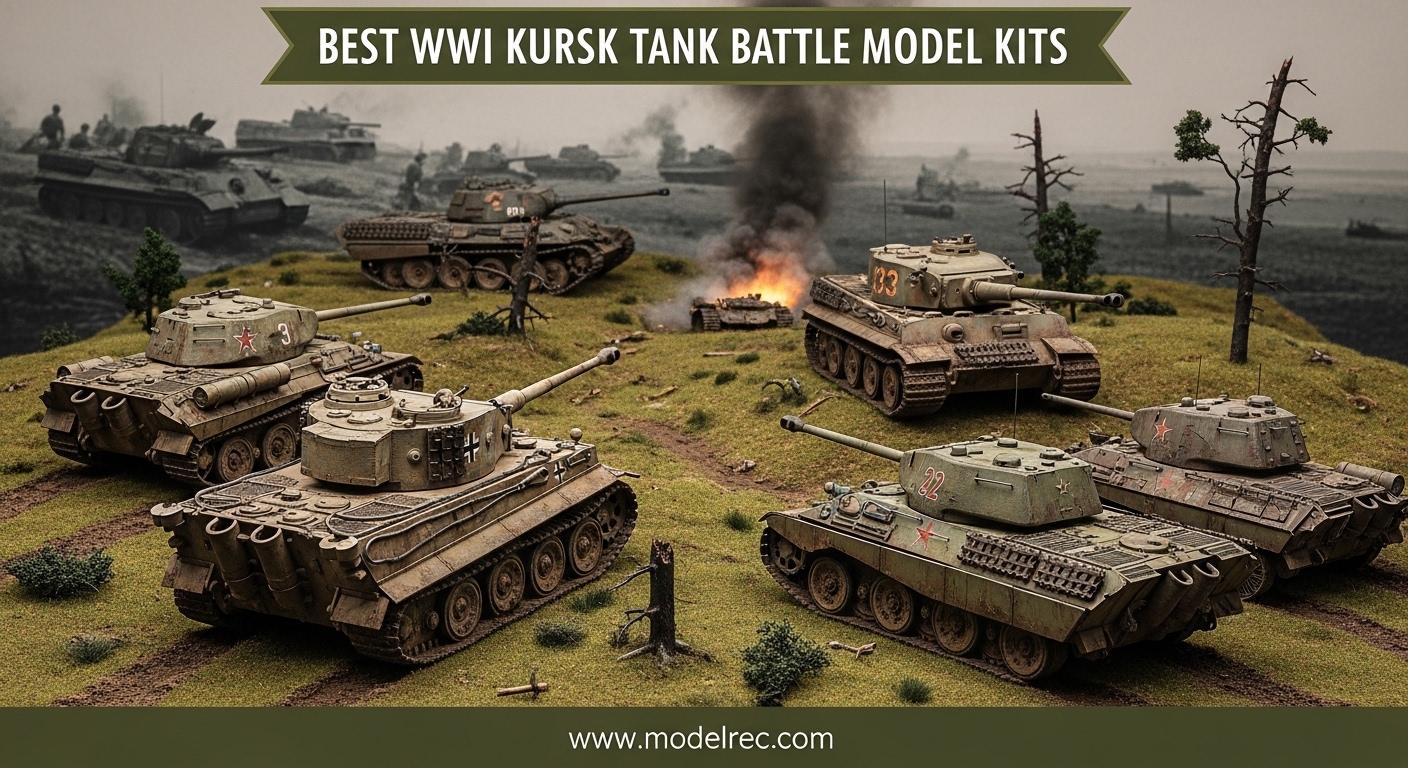 Best WWII Kursk Tank Battle Model Kits