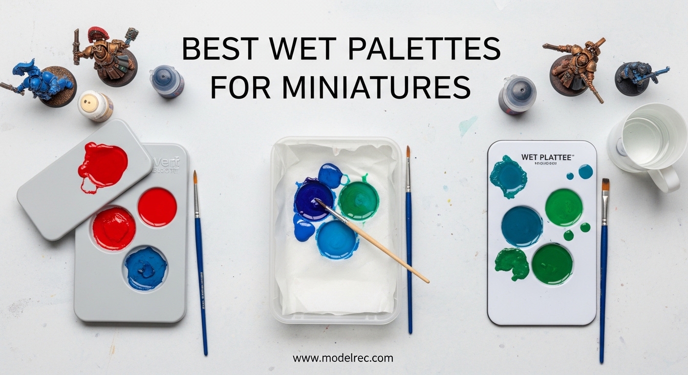 Best Wet Palettes for Miniatures