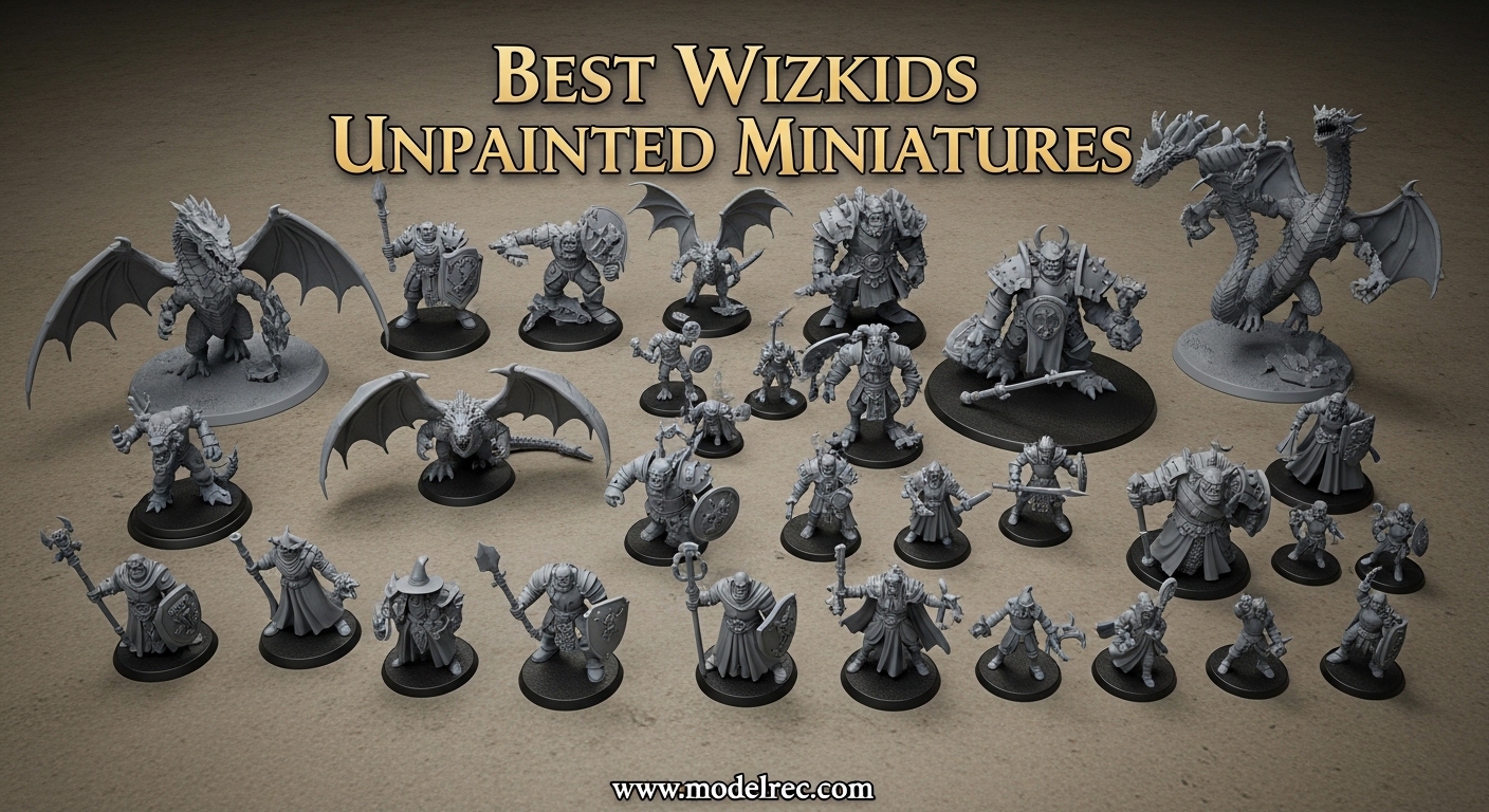 Best Wizkids Unpainted Miniatures
