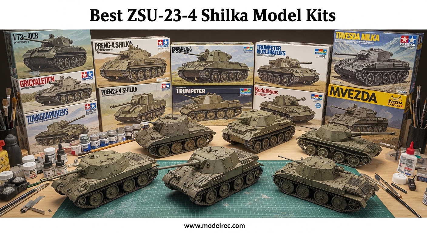 Best ZSU-23-4 Shilka Model Kits