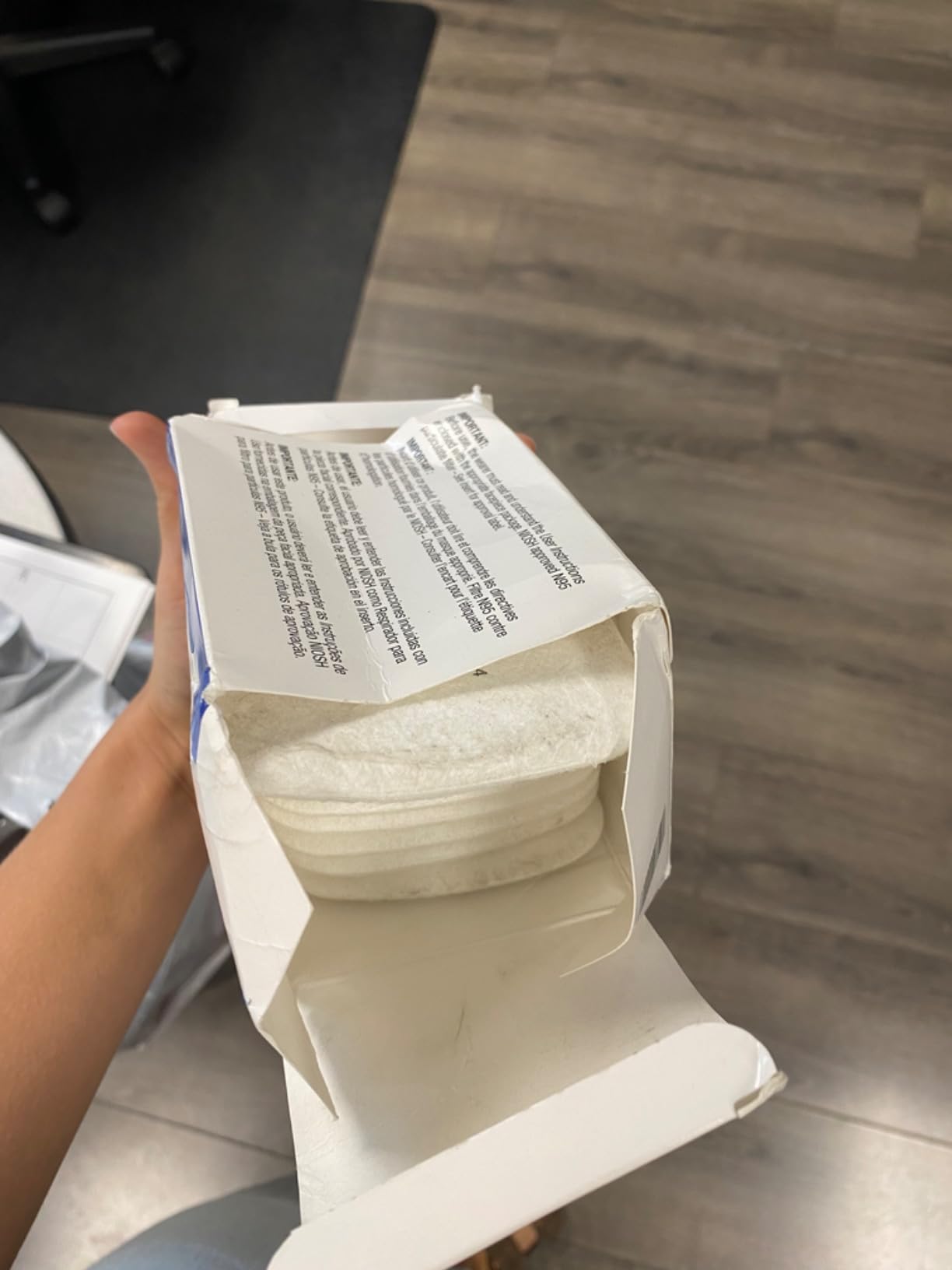3M N95 Respirator Filter, 5N11, Disposable, Helps Protect Against Non-Oil Based Particulates, Use With 3M 5000 Series Respirators or 6000 Series Gas and Vapor Cartridges, 10 Pack customer photo 2