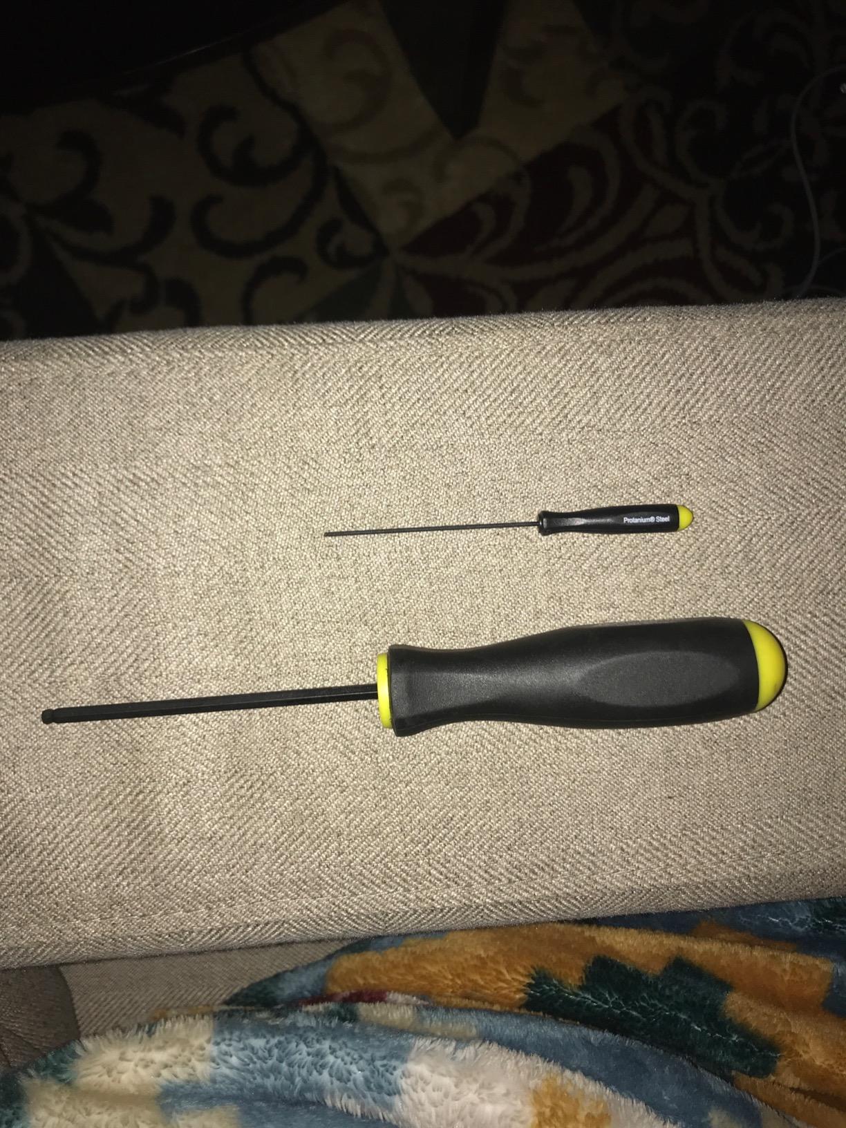 10632 Set of 8 Balldriver Screwdrivers, ProGuard Finish, sizes .050-5/32-Inch customer photo 2